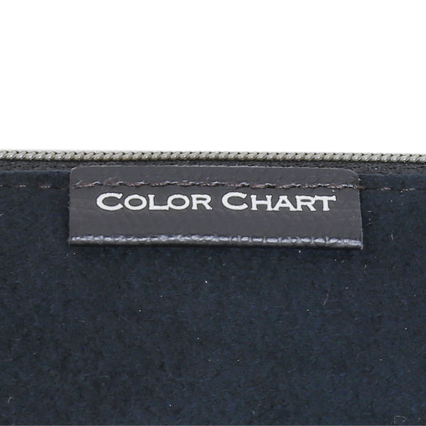 Color Chart Travelers Triangle Pen Case
