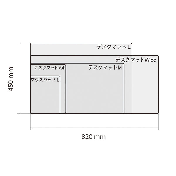 Itoya Desk Mat, Wide