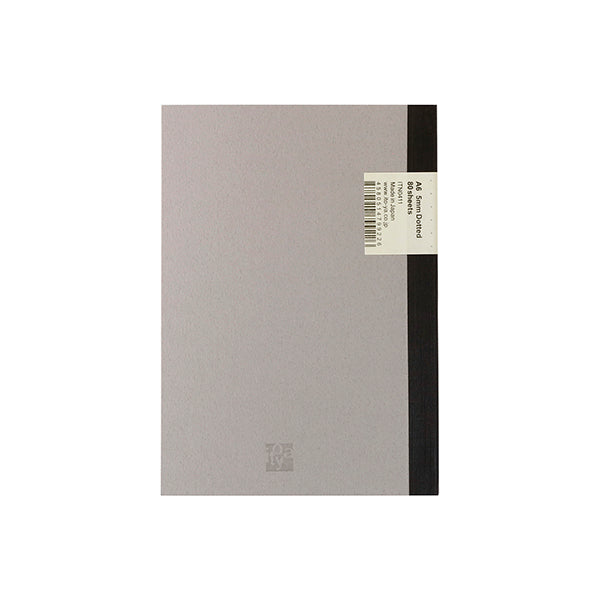 Itoya Notebook, A6, Dot Grid, Light Gray