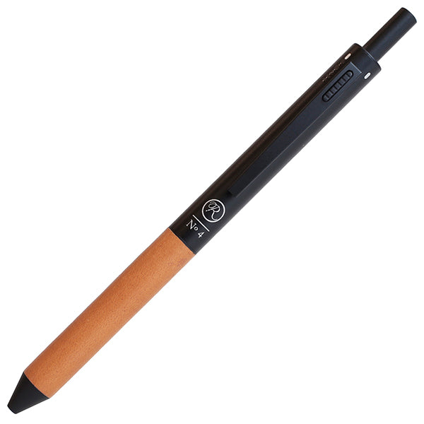 ROMEO 4-in-1 Multifunction Pen, Leather Grip, Brown