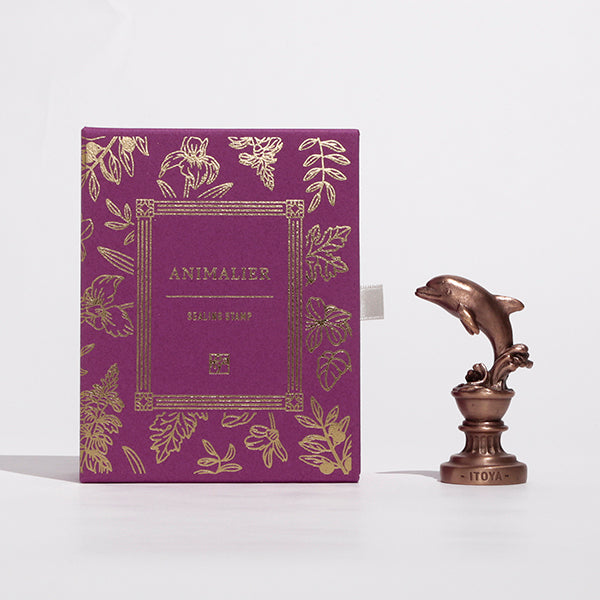 Itoya Animarie Sealing Stamp (Dolphin)