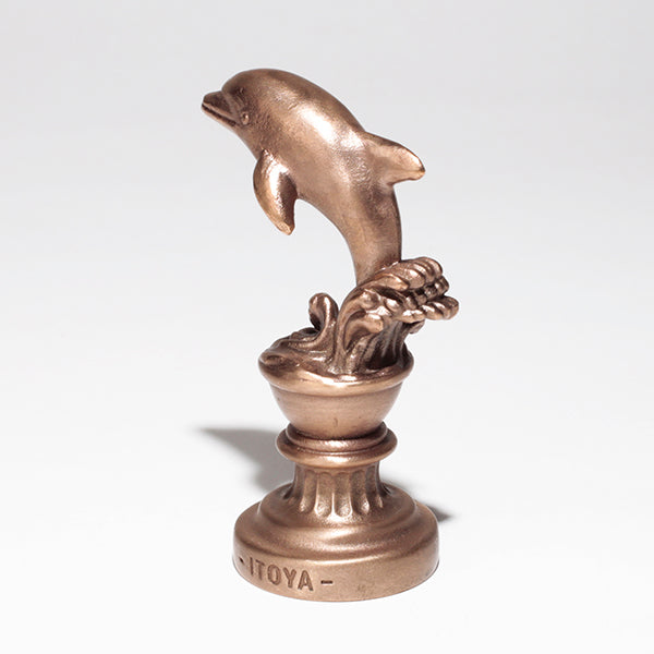 Itoya Animarie Sealing Stamp (Dolphin)