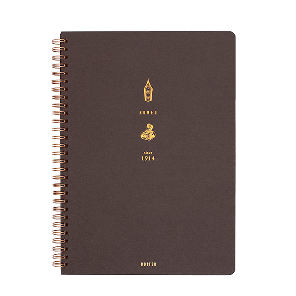 ROMEO W-Ring Notebook, B5, Dot Grid