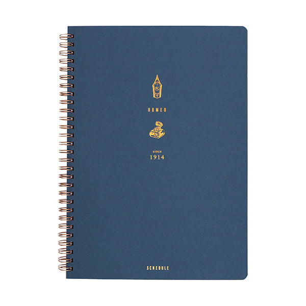 ROMEO W-Ring Notebook, B5, Schedule