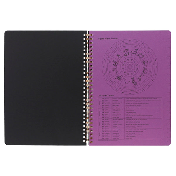 ROMEO W-Ring Notebook, B5, Schedule