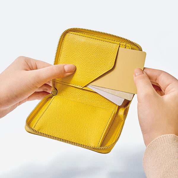 Color Chart Compact Zip Wallet