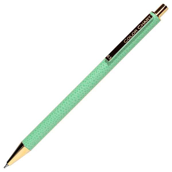 Color Chart Leather-Wrapped Mechanical Pencil