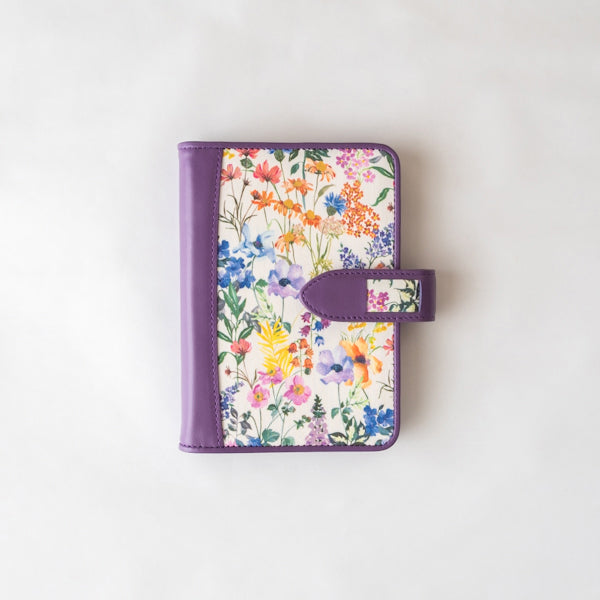JMAM Liberty Print Binder M6, Pearly Meadow & Purple