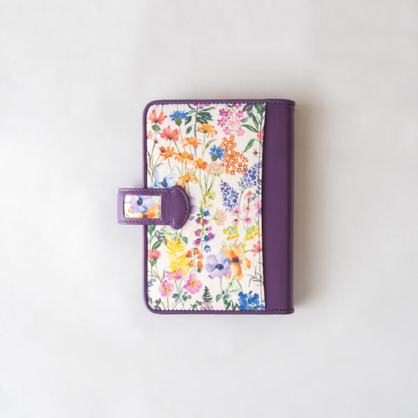 JMAM Liberty Print Binder M6, Pearly Meadow & Purple