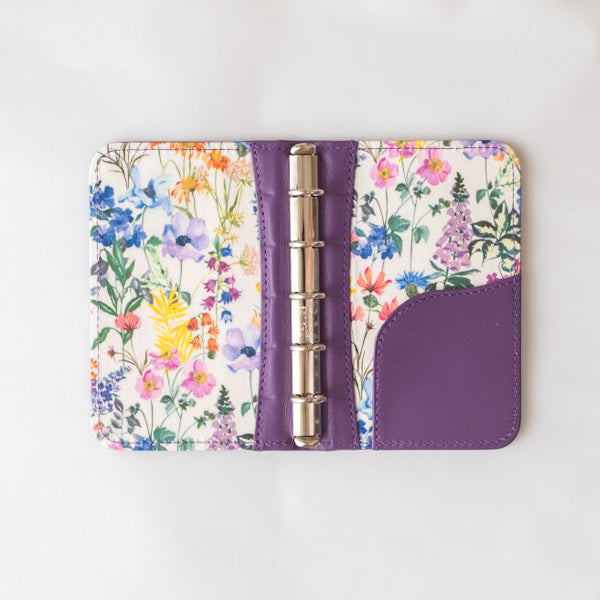 JMAM Liberty Print Binder M5, Pearly Meadow & Purple