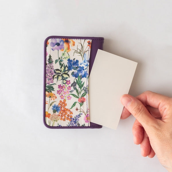 JMAM Liberty Print Binder M5, Pearly Meadow & Purple