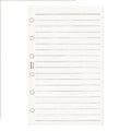 JMAM P451 Wide-Ruled Pages, White, 100 Sheets