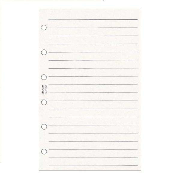 JMAM P451 Wide-Ruled Pages, White, 100 Sheets