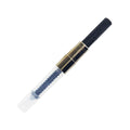 Sailor Fountain Pen Converter, Gold Trim, Black