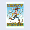 Sun-Star Disney 100 Canvas Postcard, Woody