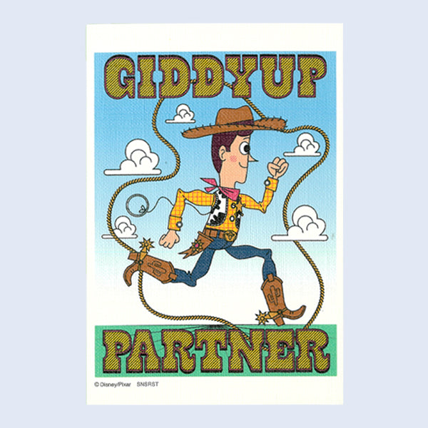 Sun-Star Disney 100 Canvas Postcard, Woody