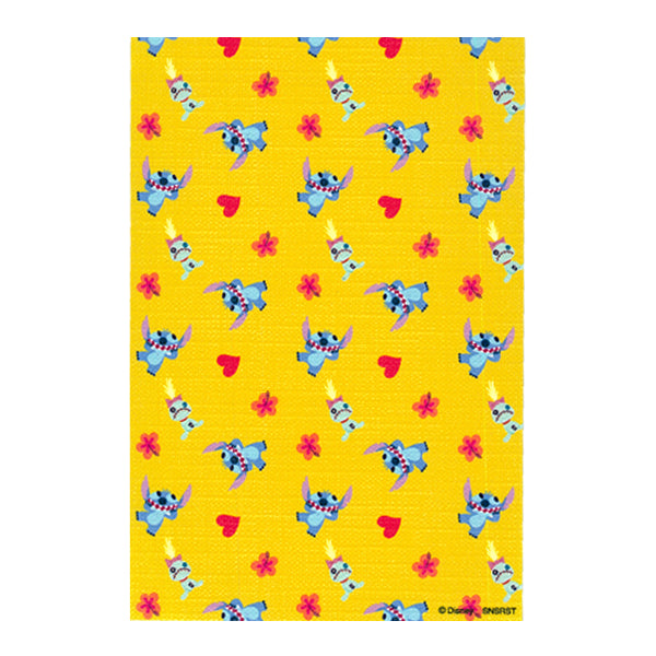 Sun-Star Disney 100 Canvas Postcard, Stitch & Scrump