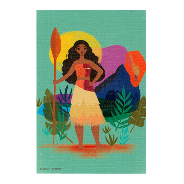 Sun-Star Disney 100 Canvas Postcard, Moana