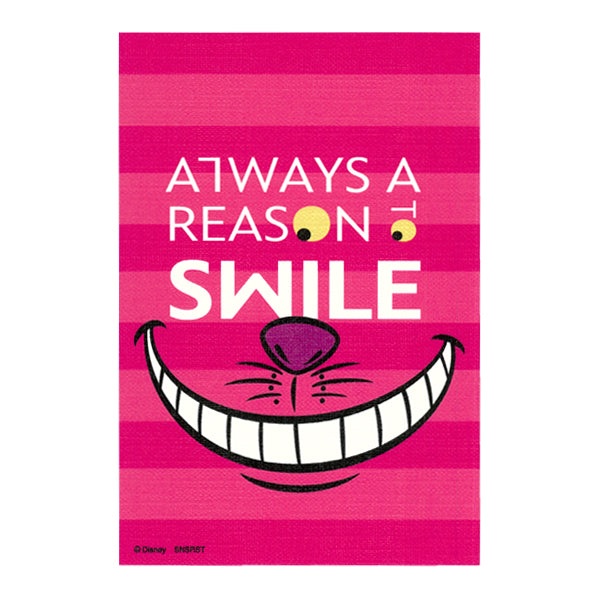 Sun-Star Disney 100 Canvas Postcard, Smile Cheshire Cat