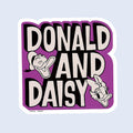 Sun-Star Disney 100 Die-Cut Sticker, Donald & Daisy