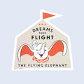 Sun-Star Disney 100 Die-Cut Sticker, Dumbo