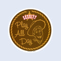 Sun-Star Disney 100 Die-Cut Sticker, Woody