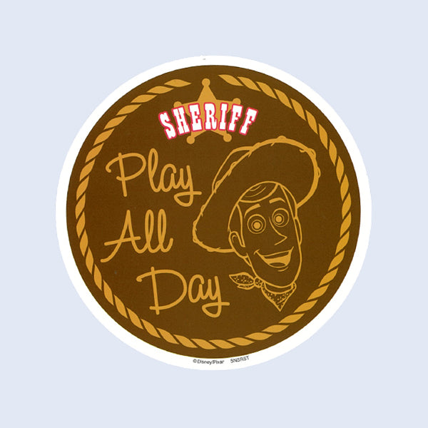Sun-Star Disney 100 Die-Cut Sticker, Woody