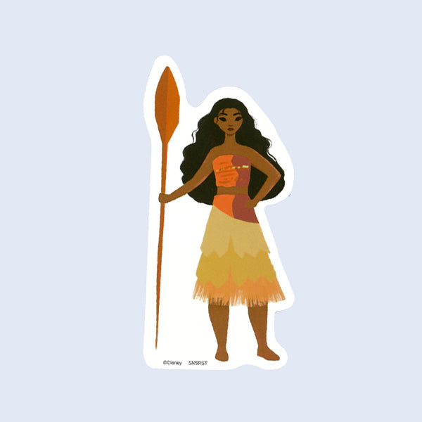 Sun-Star Disney 100 Die-Cut Sticker, Moana