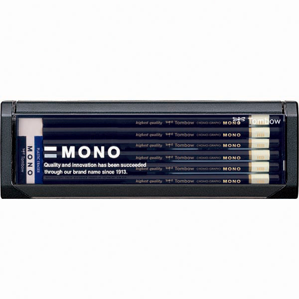 Tombow Mono Pencils, 12-Pack