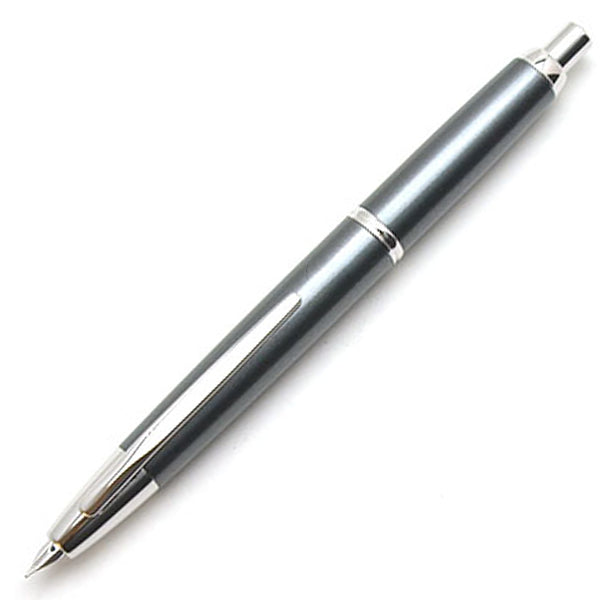 Pilot Capless Decimo Fountain Pen, Dark Gray Mica