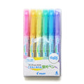 Pilot FriXion Light Highlighter, 6-Color Soft Color Set
