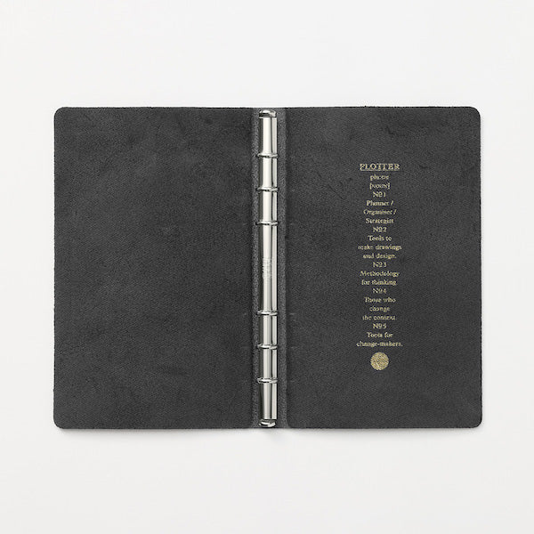Knox PLOTTER Horse Hair II 6-Ring Leather Binder, Bible