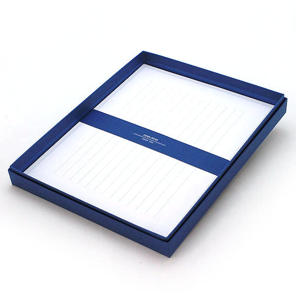 Itoya Japanese Letter Paper, One-Sheet Letter Gift Set, 12 Vertical Lines, A-113