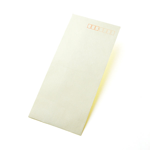 Itoya Japanese Envelope, Pure Kozo Paper, 90 × 205mm (Ginza, 10 Envelopes)