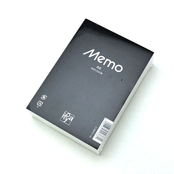 Itoya Original Memo Pad, A6, Top-Glued