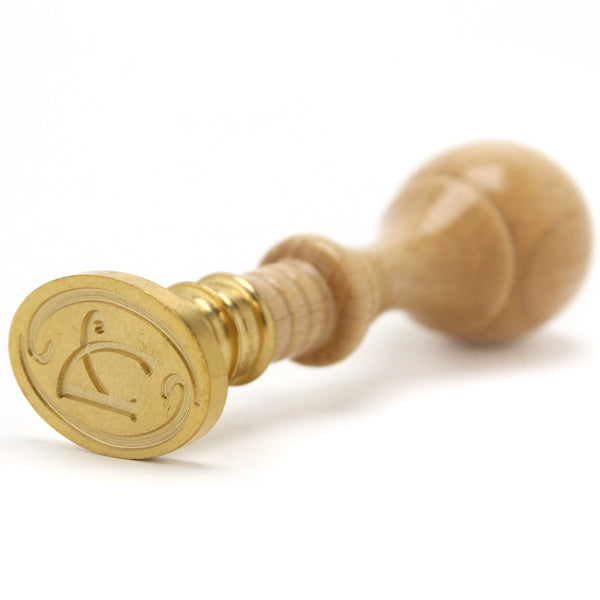 Rubinato Oval Sealing Stamp, A