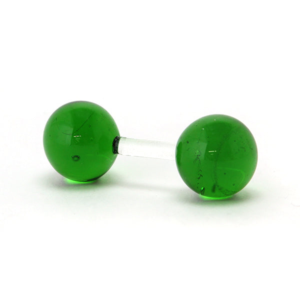 Rubinato R Glass Pen Rest, Pistachio