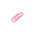 Itoya Red Clip, Large