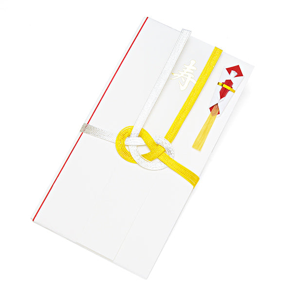 Itoya Shugi Gift Envelope, Musubikiri, Kotobuki, Gold and Silver, 7 Strands
