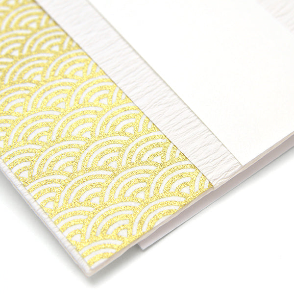 Itoya Shugi Gift Envelope, Kotobuki, Ring Knot, Seigaiha