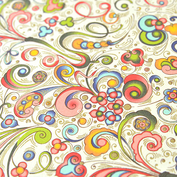 Rossi 1931 Wrapping Paper, CRT117 (Round Arabesque, Pink)