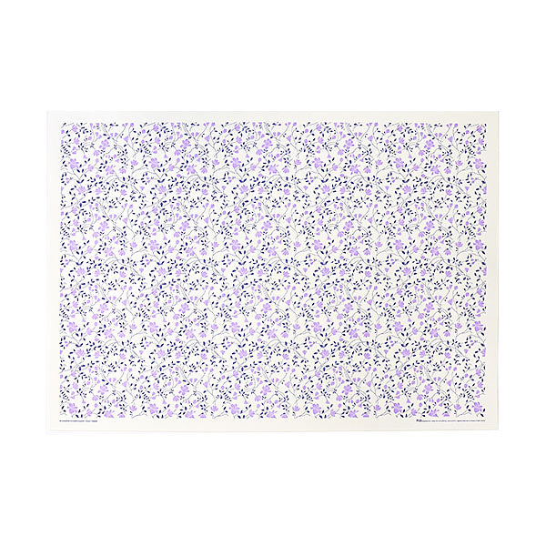 Rossi 1931 Wrapping Paper, LTP023 (Purple Flowers)