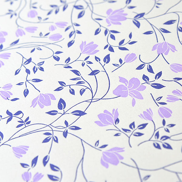 Rossi 1931 Wrapping Paper, LTP023 (Purple Flowers)