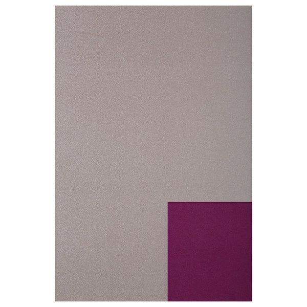 Jung Design Wrapping Paper, Metallic Sepia/Plum