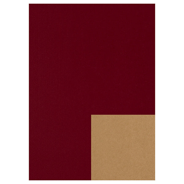 Jung Design Wrapping Paper, Metallic Bordeaux/Gold