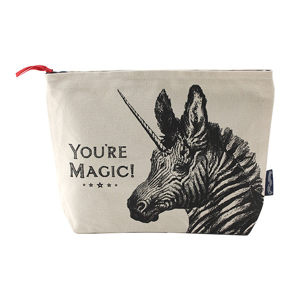 Chase & Wonder Wash Bag, CWFGWB0010 (Zebra Cone)