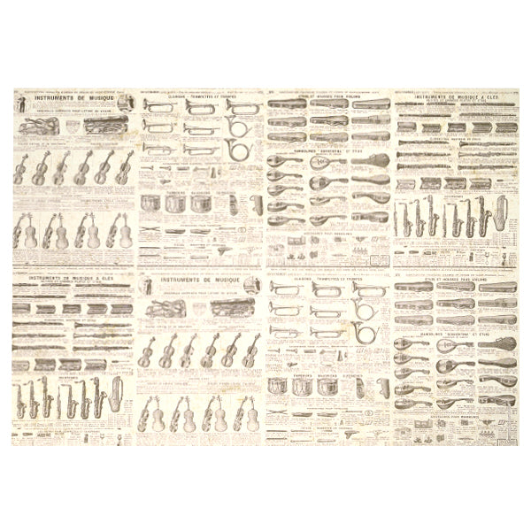 Rossi 1931 Wrapping Paper (Musical Instruments and Cases)