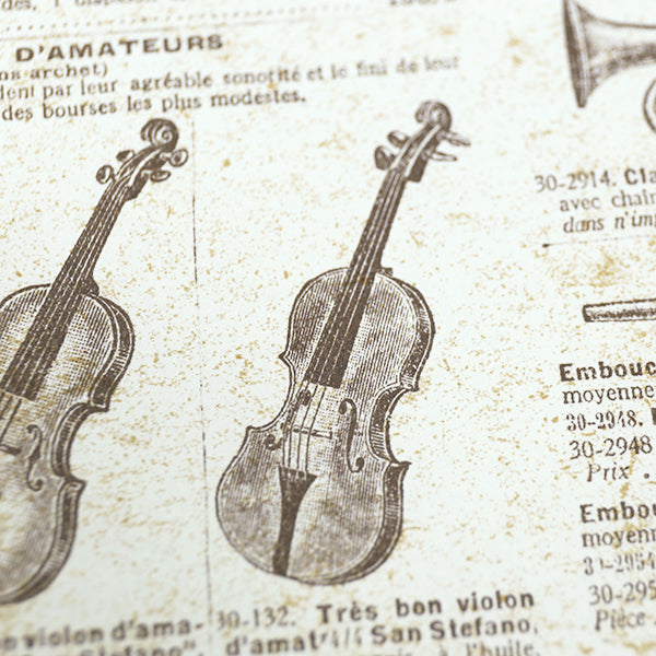 Rossi 1931 Wrapping Paper (Musical Instruments and Cases)