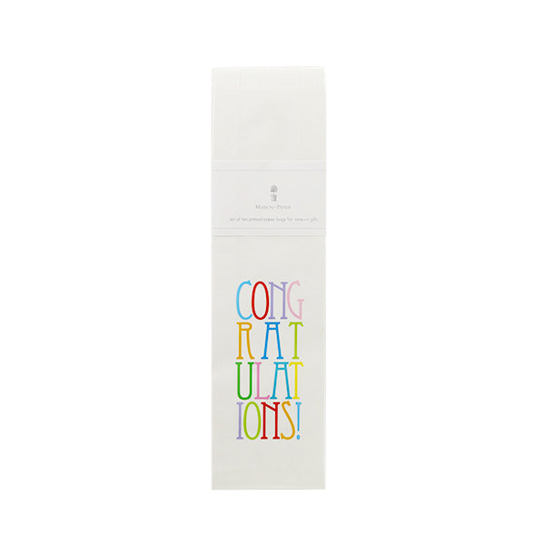 Maison de Papier Gift Bag, CONGRATULATIONS!