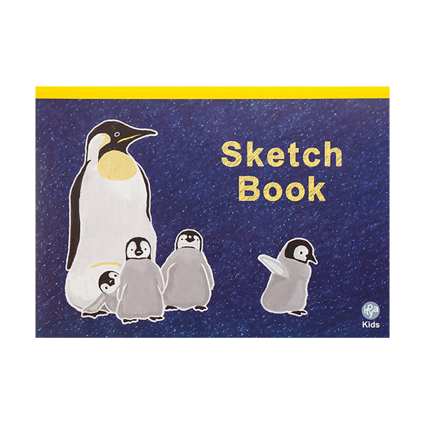Itoya Kids Sketchbook, Navy (Penguin)
